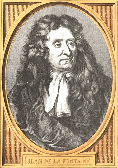 Jean de La Fontaine 1621-1695 von Gustave Dore