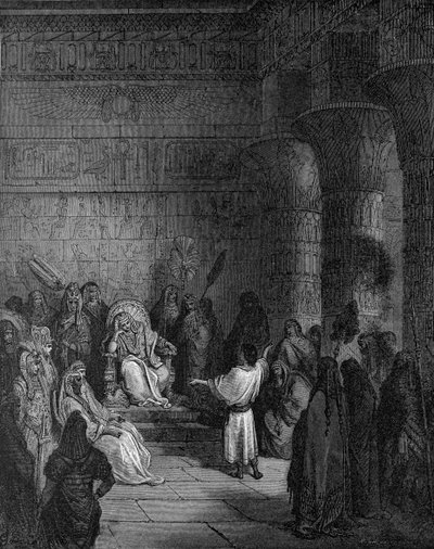 Joseph deutet den Traum des Pharao von Gustave Dore