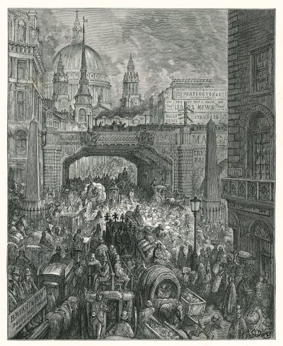 Ludgate Hill von Gustave Dore