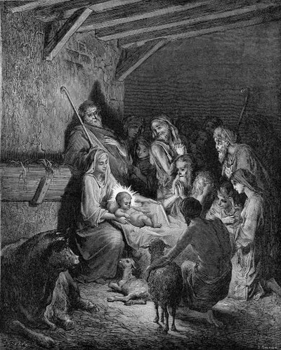 Geburt Christi von Gustave Dore