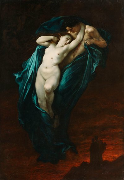 Paolo und Francesca da Rimini, 1863 von Gustave Dore