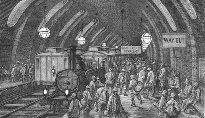 Der Arbeiterzug von Gustave Dore