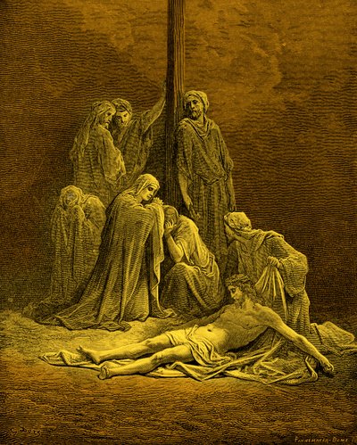 Der tote Christus - Bibel von Gustave Dore