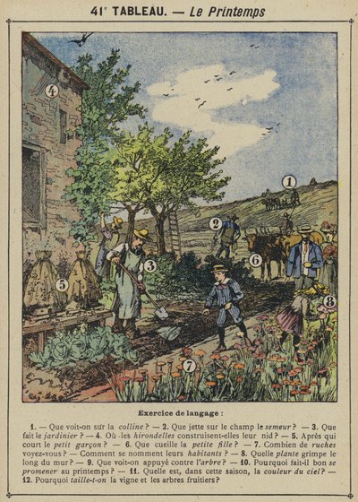 Der Frühling von Gustave Fraipont