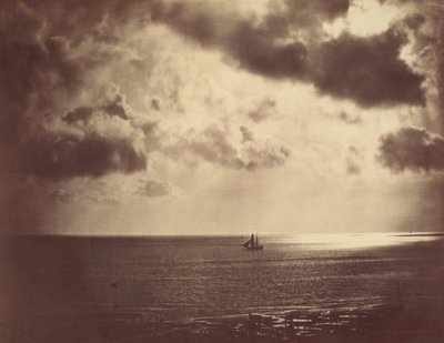 Brigg auf dem Wasser, 1856 von Gustave Le Gray