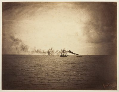 Das Schlepperboot von Gustave Le Gray