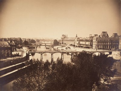 Ansicht der Seine, Paris, 1857 von Gustave Le Gray
