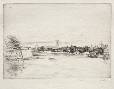 Der kleine St. Eloi, La Rochelle von Gustave Leheutre