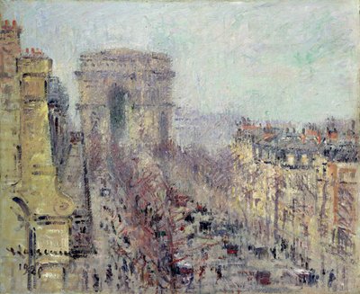 Avenue de Friedland, Paris von Gustave Loiseau