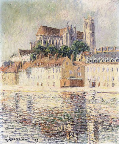 Kathedrale von Auxerre von Gustave Loiseau