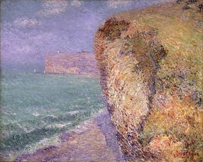 Klippen bei Grainval von Gustave Loiseau