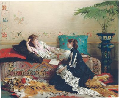 Müßige Momente von Gustave Léonard de Jonghe