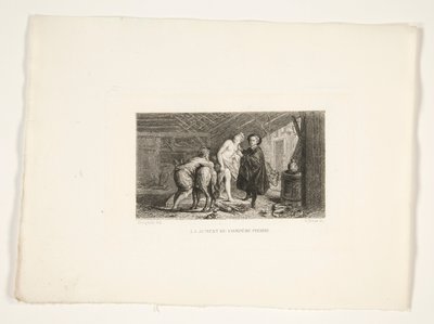 Die Stute des Compere Pierre von Gustave Marie Greux
