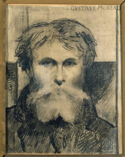 Selbstporträt von Gustave Moreau