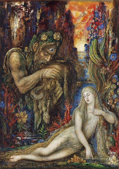 Galathea, ca. 1896 von Gustave Moreau