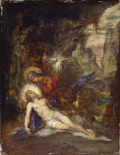 Pietà, ca. 1876 von Gustave Moreau