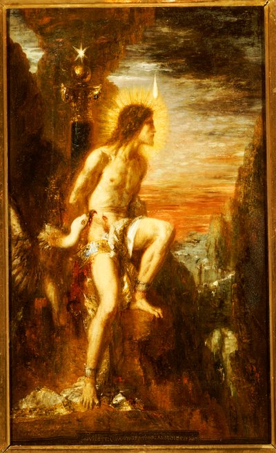 Gefesselter Prometheus von Gustave Moreau