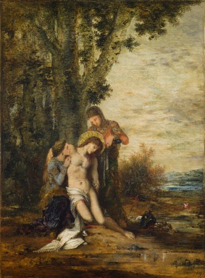 Der gemarterte Heilige Sebastian von Gustave Moreau
