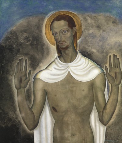 Christus zeigt seine Wunden von Gustave Van de Woestyne
