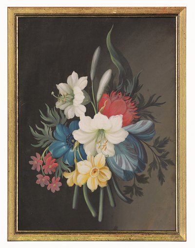 Stillleben eines Blumenstraußes von Gustavus Hamilton
