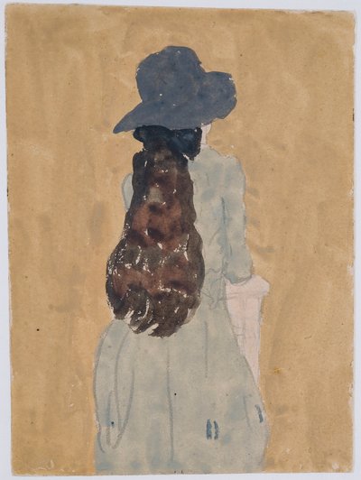 Figur in der Kirche von Gwen John