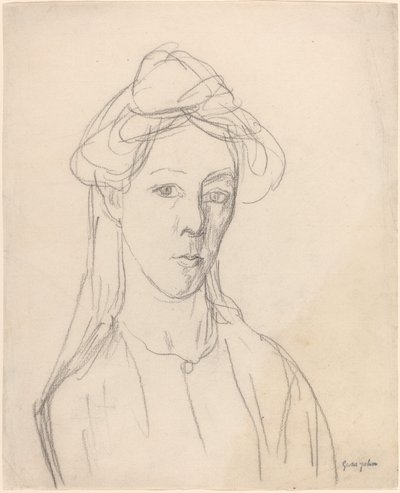 Selbstporträt von Gwen John