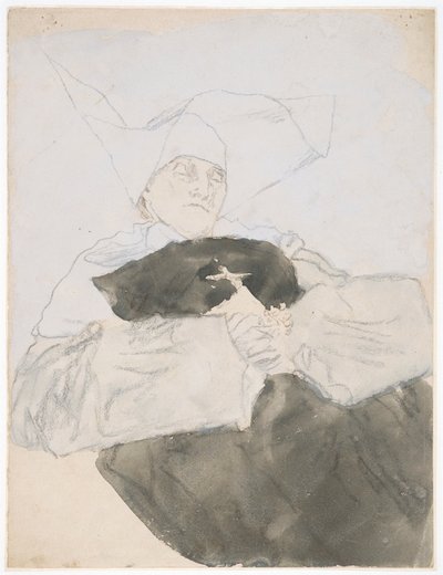 Die sterbende Nonne von Gwen John