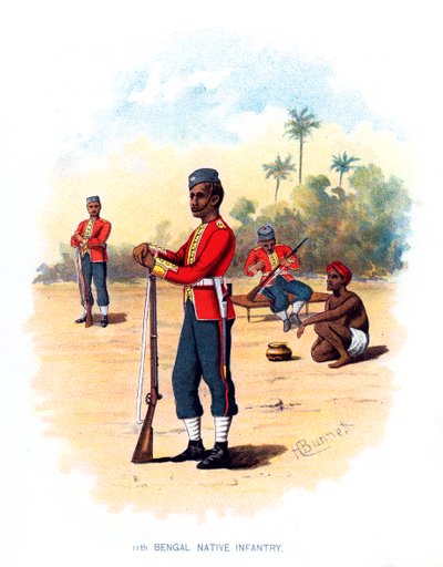 11. Bengalische Infanterie von H. Bunnett