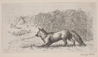 Illustration zu: "Hr. Mikkel" von H. C. Henneberg
