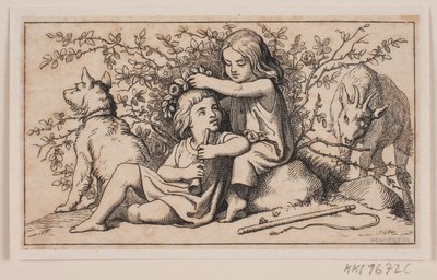 Juni. Monatsbild von H. C. Henneberg
