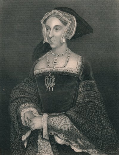 Königin Jane Seymour, 1536, frühes bis mittleres 19. Jahrhundert von H. Robinson