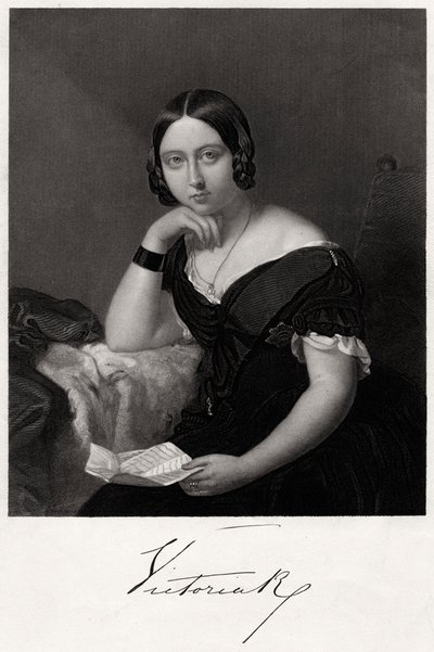 Königin Victoria, 19. Jahrhundert von H. Robinson