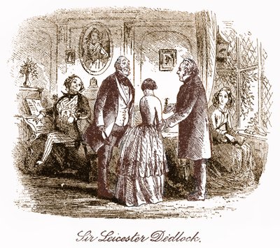 Bleak House von Hablot Knight Browne