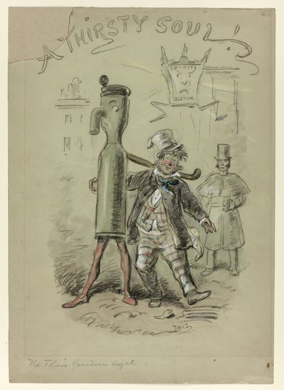 Eine durstige Seele von Hablot Knight Browne