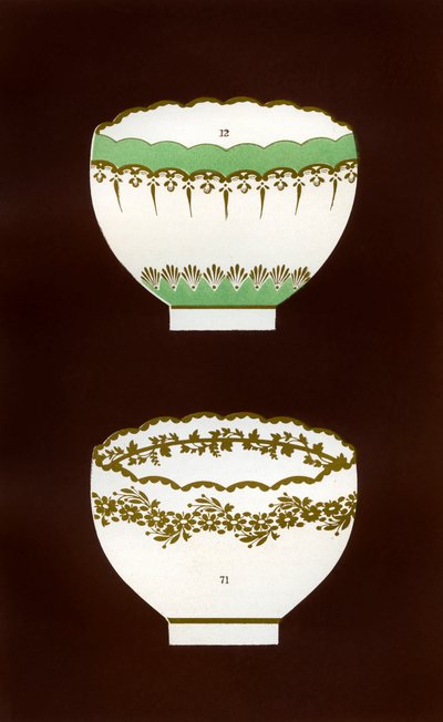 Derby-Muster, 1876 von Hall and England