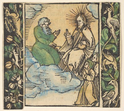 Illustration aus Beschlossen Gart des Rosenkranz Mariae von Hans Baldung