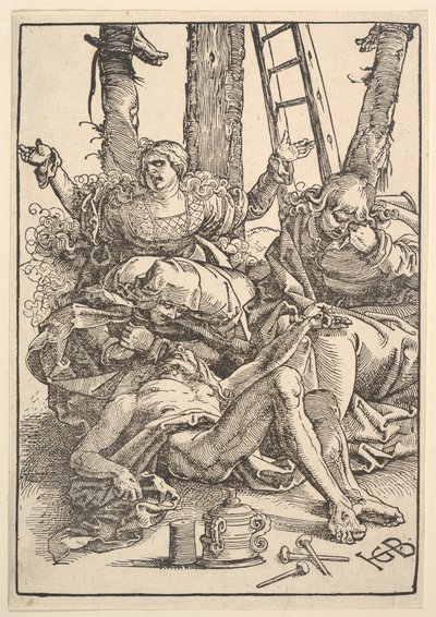 Die Beweinung Christi von Hans Baldung