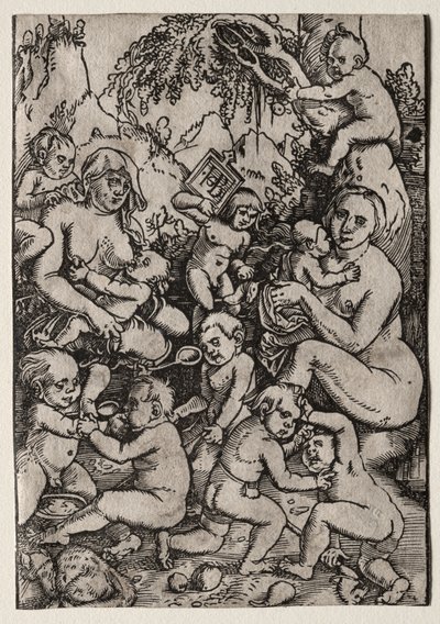 Die zwei Mütter von Hans Baldung