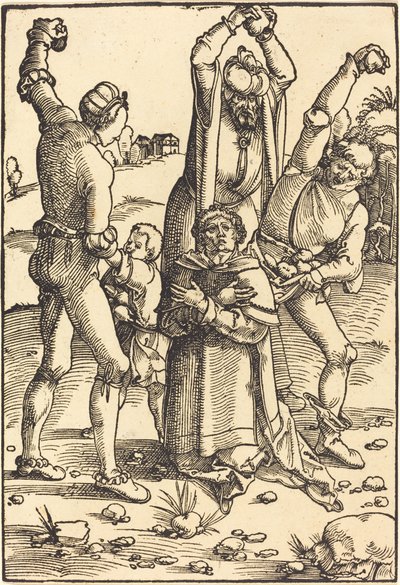 Die Steinigung des Heiligen Stephanus von Hans Baldung Grien