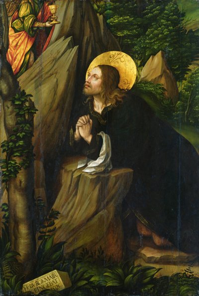 Christus am Ölberg, 1505 von Hans Burgkmair