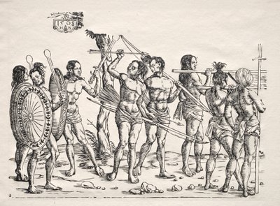 Der König von Cochin, 1508 von Hans Burgkmair