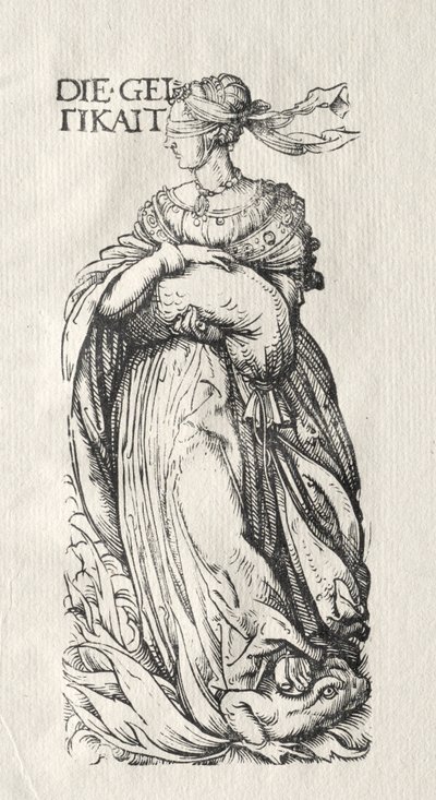 Die sieben Laster: Geiz, ca. 1510 von Hans Burgkmair