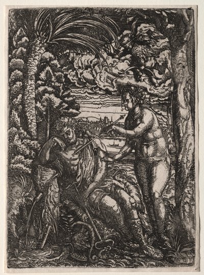 Venus und Merkur von Hans Burgkmair