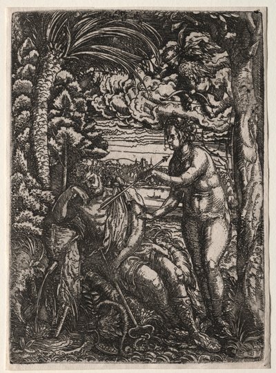 Venus und Merkur von Hans Burgkmair