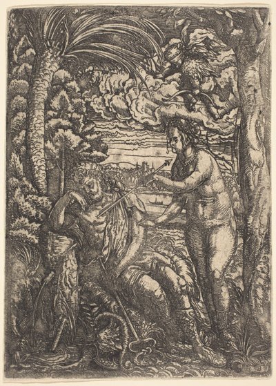 Merkur und Venus von Hans Burgkmair I