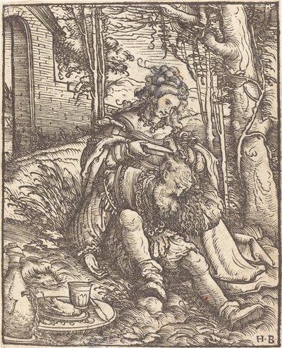 Samson und Delilah von Hans Burgkmair I