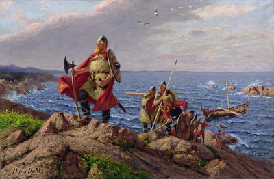 Leif Eriksson entdeckt Amerika von Hans Dahl