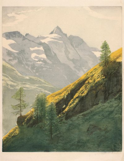 Gebirgslandschaft von Hans Frank