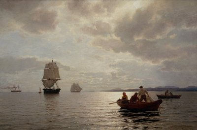 Vom Oslofjord von Hans Gude