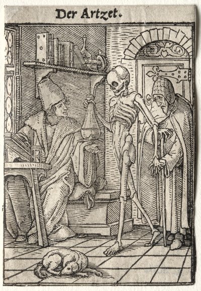 Totentanz: Der Doktor von Hans Holbein